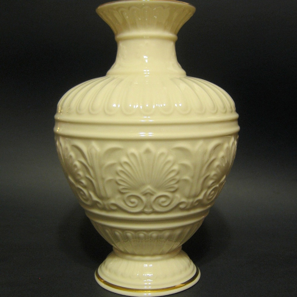 Lenox Small Athenian Gilded Vase Signed